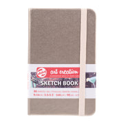 Sketchbook, 80 Sheets, 90lbs, Pink Champagne Cover, 3.5" x 5.5"