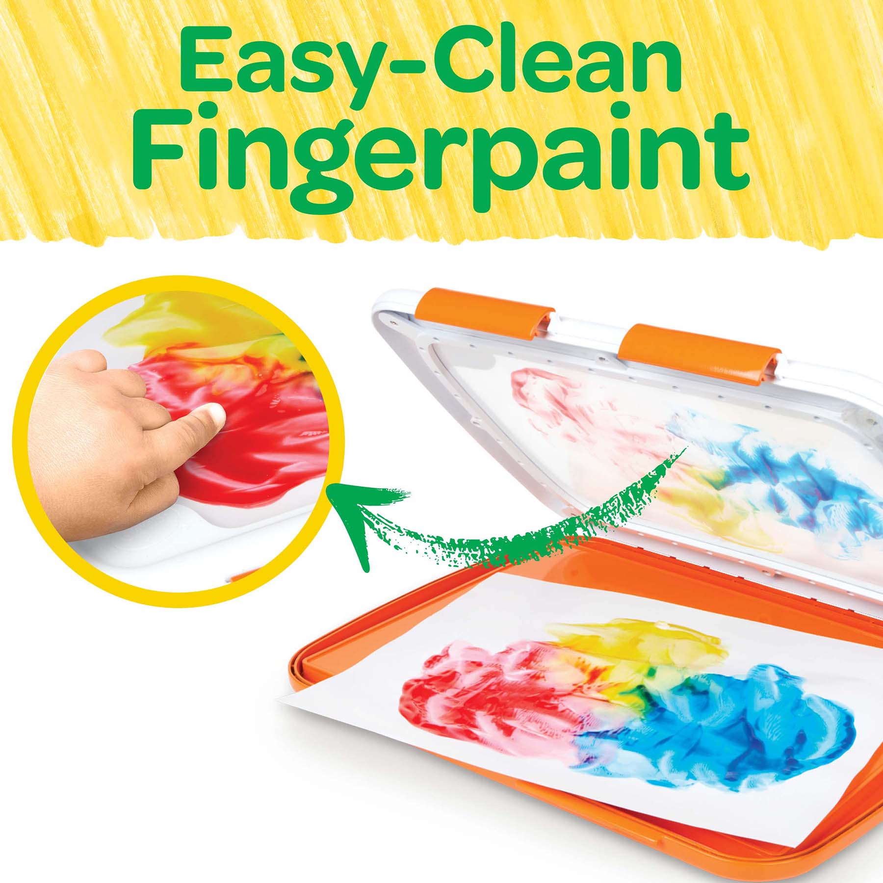 Easy-Clean Fingerpaint
