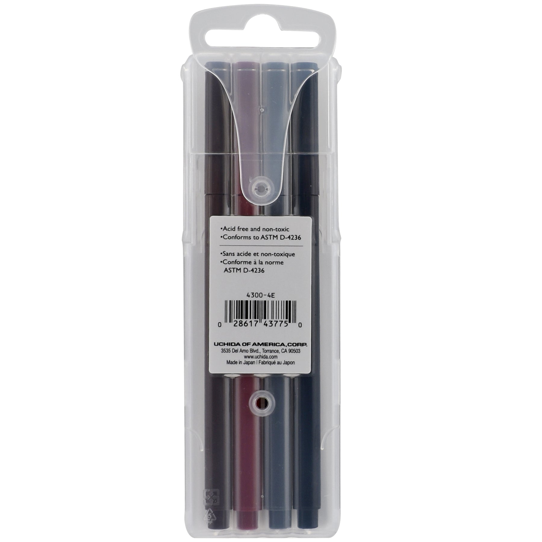 4300-4E LE PEN 4 PCS DARK COLORS SET