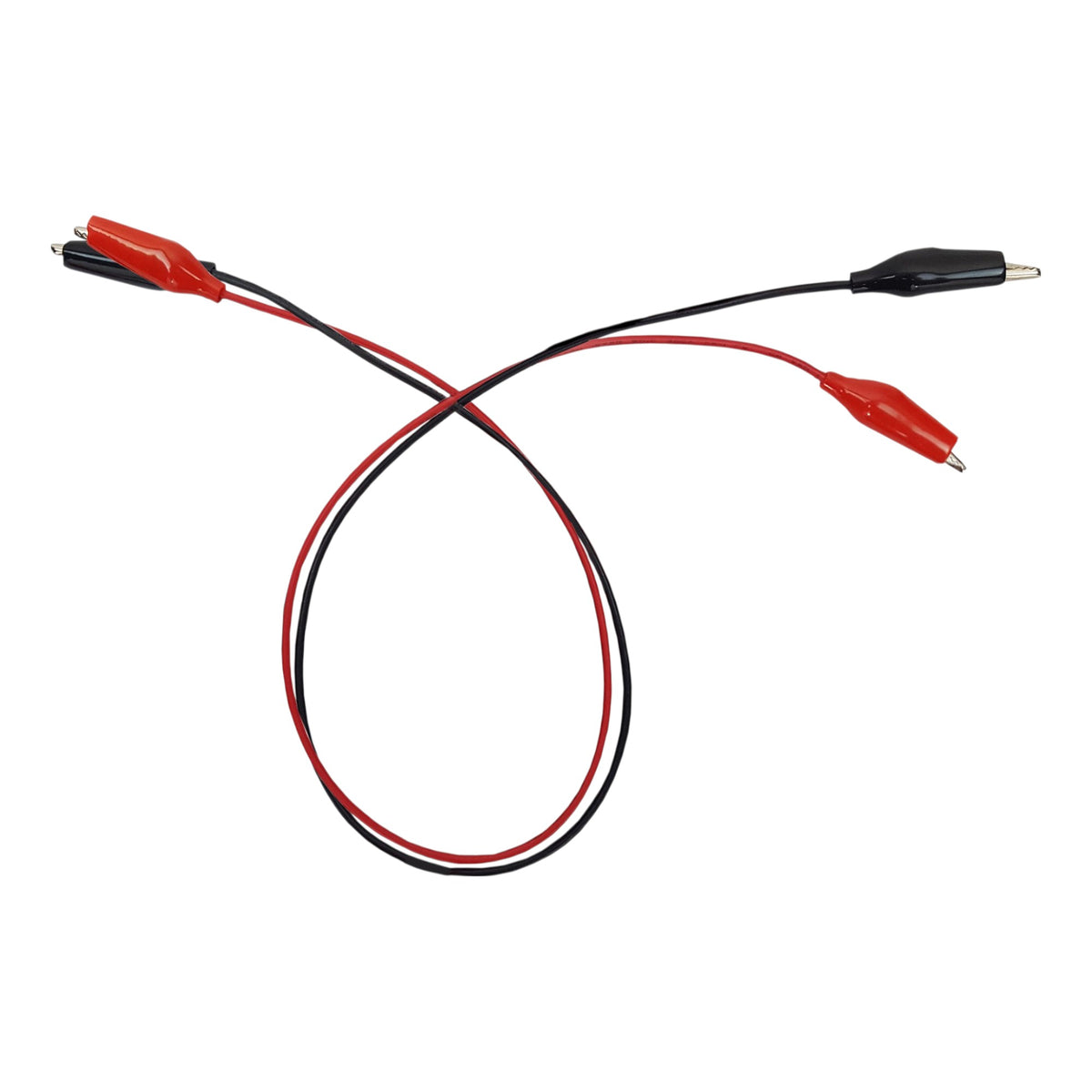 Connector Cord, 36", Alligator to Alligator, Red and Black, Pack of 10 Pairs