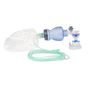 Manual Pulmonary Resuscitator (MPR) Mask, Reservoir Bag, Oxygen Tubing, Infant, 6 Quantity per Case