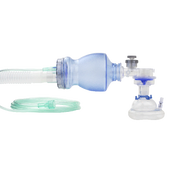 Manual Pulmonary Resusitator (MPR) Mask, Reservoir Tubing, Oxygen Tubing, Infant, 6 Quantity per Case