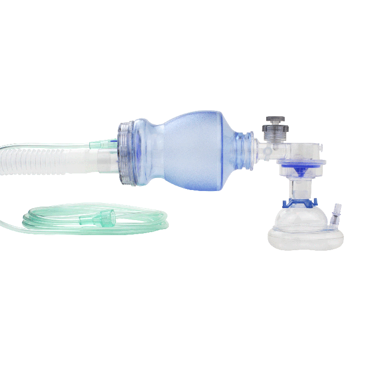 Manual Pulmonary Resusitator (MPR) Mask, Reservoir Tubing, Oxygen Tubing, Infant, 6 Quantity per Case
