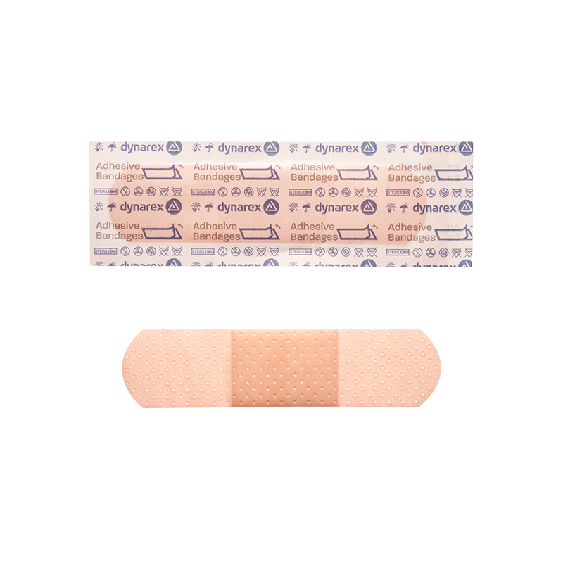 Sheer Plastic Adhesive Bandages - Sterile, 3/4" x 3" - 100 pcs per Box/24 Boxes per Case