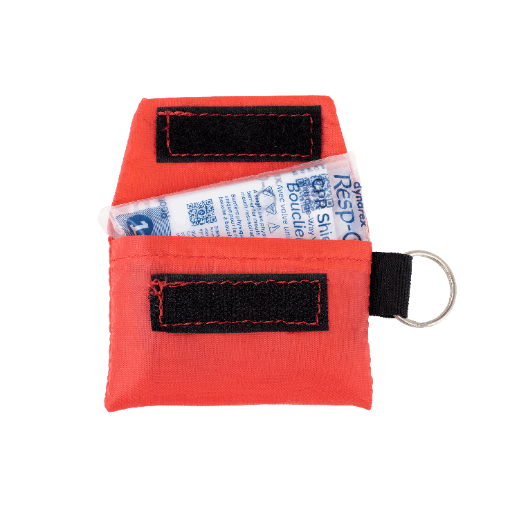 CPR Face Shield w/ One-Way Valve, Barrier Filter, Soft Case100 pcs per Case
