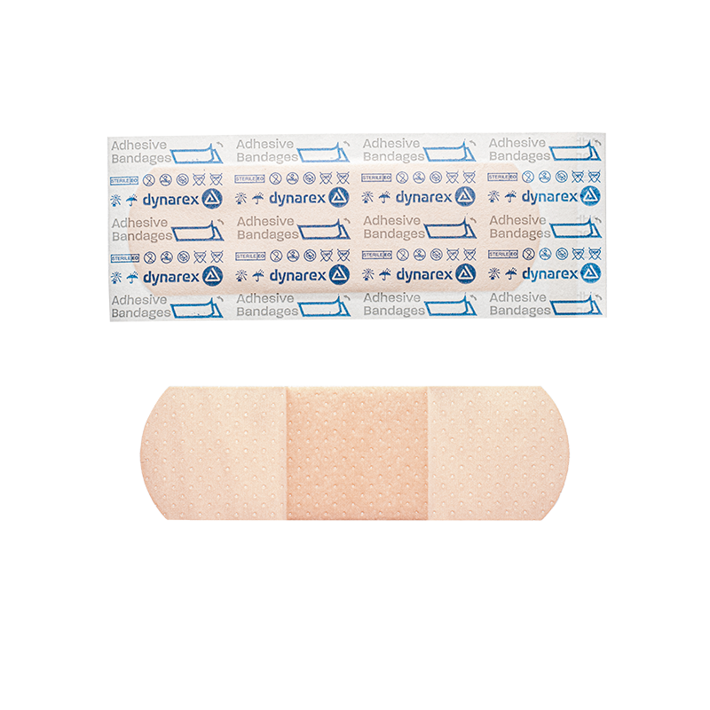 Sheer Plastic Adhesive Bandages - Sterile, 1" x 3" - 5000 pcs per Roll/1 Roll per Case