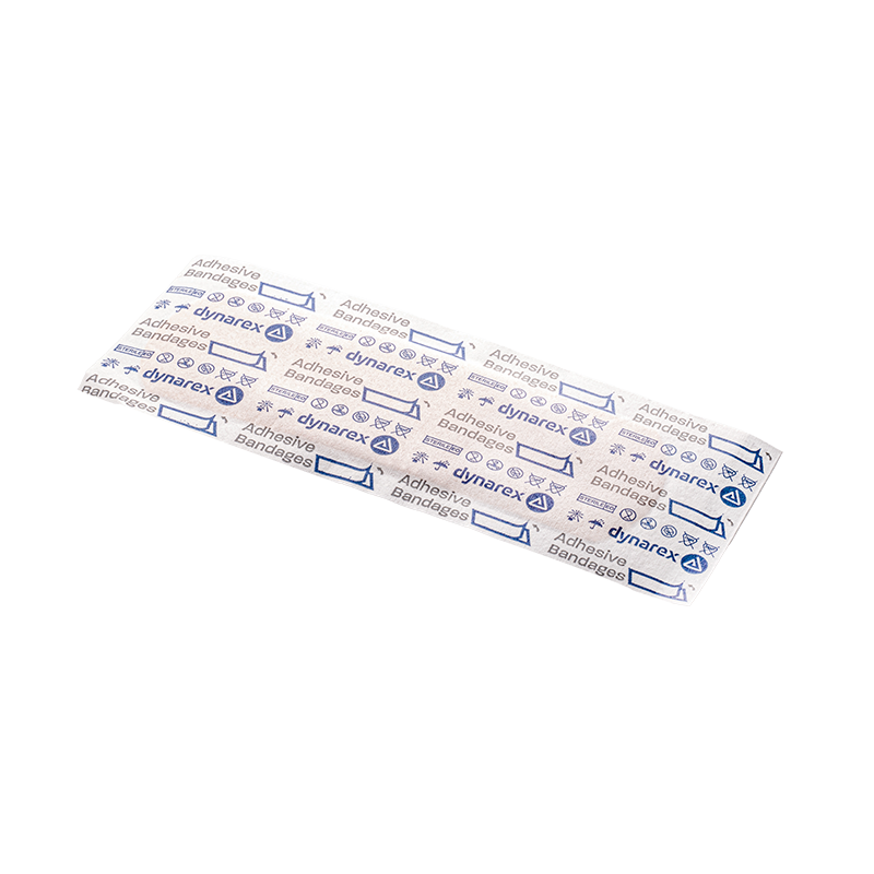 Sheer Plastic Adhesive Bandages - Sterile, 1" x 3" - 5000 pcs per Roll/1 Roll per Case