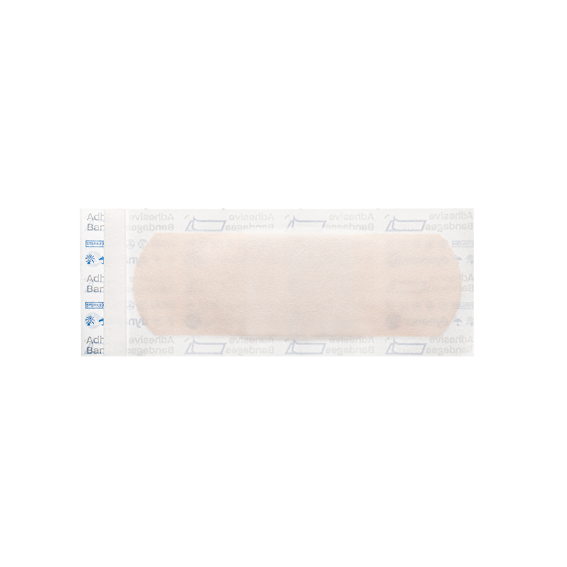 Sheer Plastic Adhesive Bandages - Sterile, 1" x 3" - 5000 pcs per Roll/1 Roll per Case