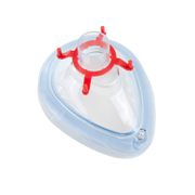 Air Cushion Mask Size with Valve #4 (Red Hook), Medium Adult, 20 Quantity per Case