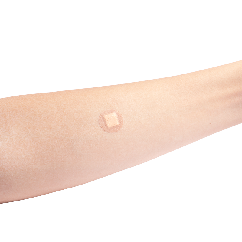 Sheer Plastic Adhesive Bandages - Sterile, 7/8" Spot - 100 pcs per Box/48 Boxes per Case