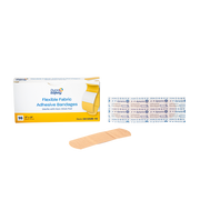 Flexible Fabric Adhesive Bandages - Sterile, 1" x 3" - 16 pcs per Box/100 Boxes per Case