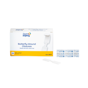 Butterfly Wound Closure - Sterile, 3/8" x 1 13/16" - 100 pcs per Box/24 Boxes per Case