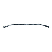 48" Chrome Lat Bar with Rubber Ergo Grips Revolving