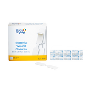 Butterfly Wound Closure - Sterile, 1/2" x 2 3/4" - 100 pcs per Box/24 Boxes per Case