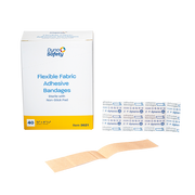 Flexible Fabric Adhesive Bandages - Sterile, 3/4" x 4 11/16” - 40 pcs per Box/24 Boxes per Case