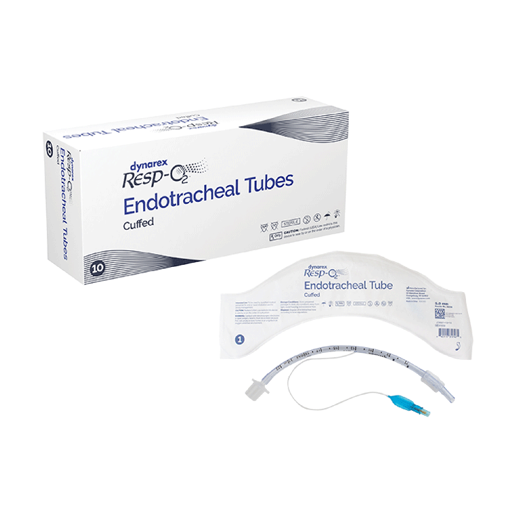 Endotracheal Tubes - Cuffed, 5.0mm, 10 Quantity per Case
