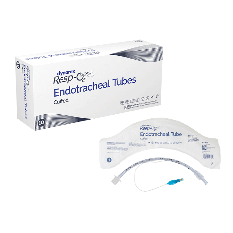 Endotracheal Tubes - Cuffed, 5.5mm, 10 Quantity per Case