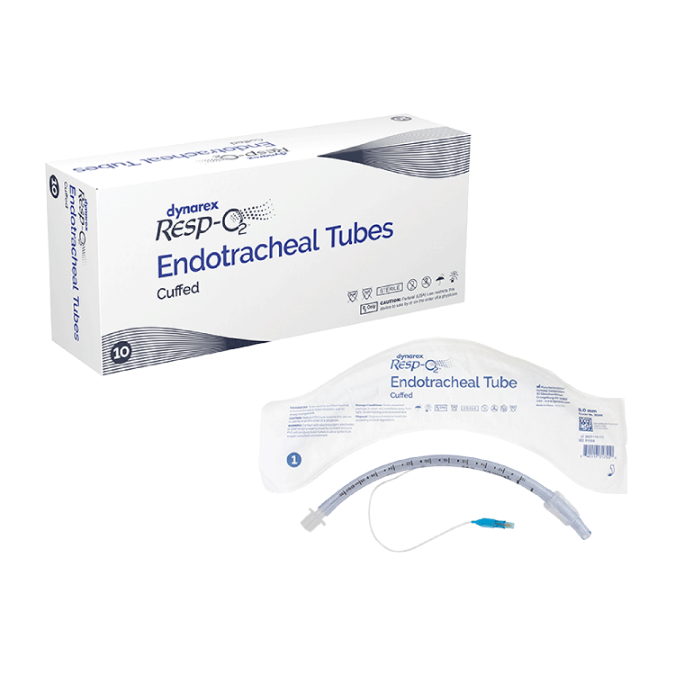 Endotracheal Tubes - Cuffed, 9.0mm, 10 Quantity per Case