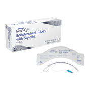 Endotracheal Tubes with Stylette - Cuffed, 4.5mm, 10 Quantity per Case