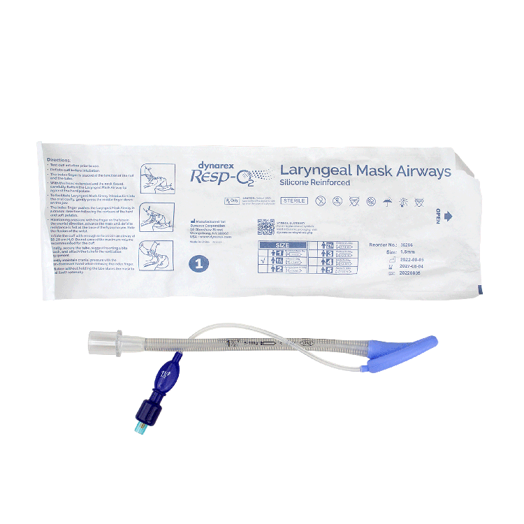 LMA (Laryngeal Mask Airway) - Silicone, Reinforced, 1.5mm - 5 per Case
