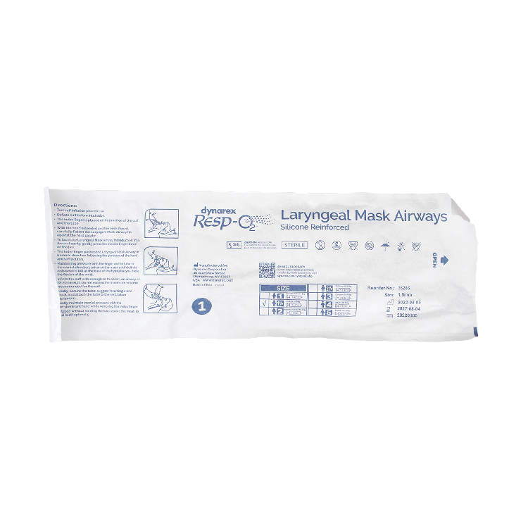 LMA (Laryngeal Mask Airway) - Silicone, Reinforced, 1.5mm - 5 per Case