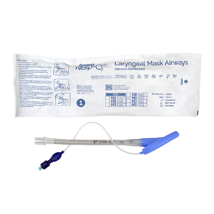 LMA (Laryngeal Mask Airway) - Silicone, Reinforced, 3.0mm - 5 per Case