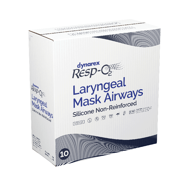 LMA (Laryngeal Mask Airway) - Silicone, Non-Reinforced, 1.0mm - 10 per Case