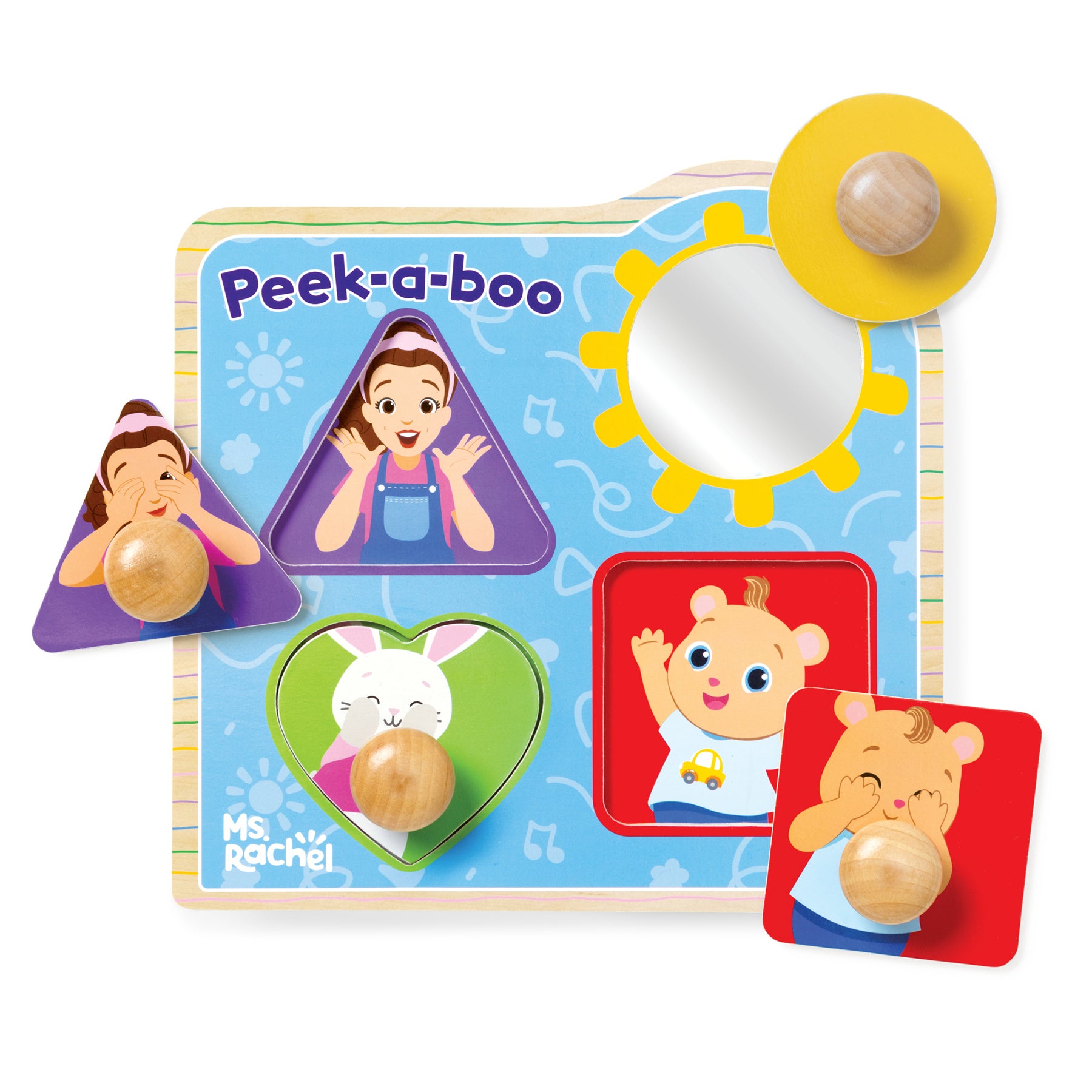 Ms. Rachel Jumbo Knob Puzzle