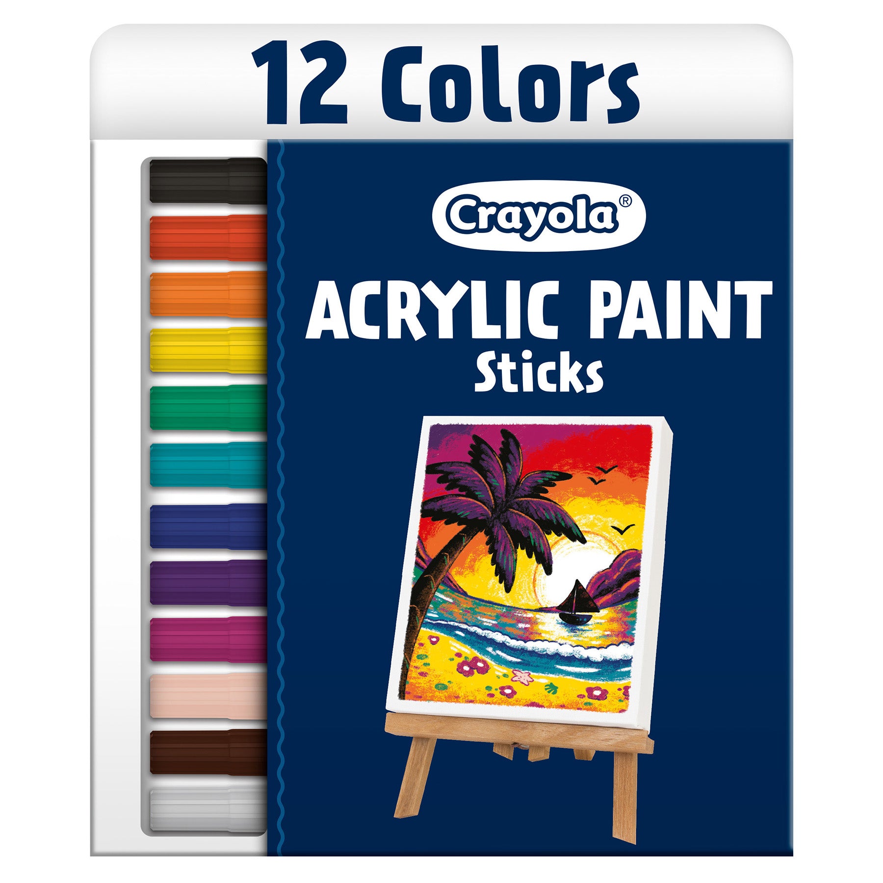 Acrylic Paint Doodle Sticks, Pack of 12