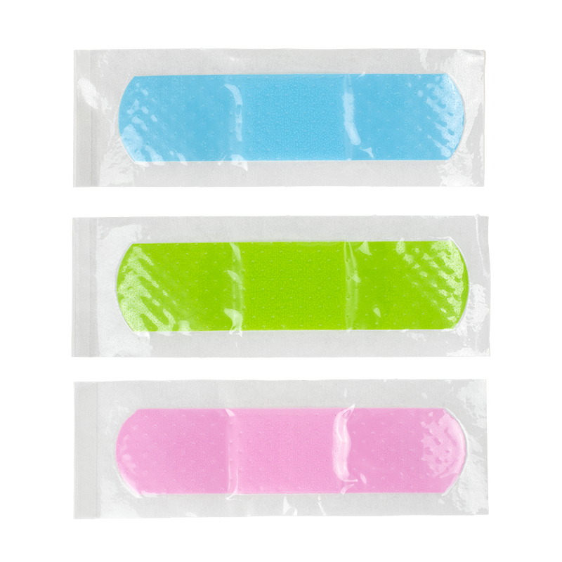 Adhesive Plastic NEON Bandages, 3/4" x 3", 24/100cs - 100 pcs per Box/24 Boxes per Case