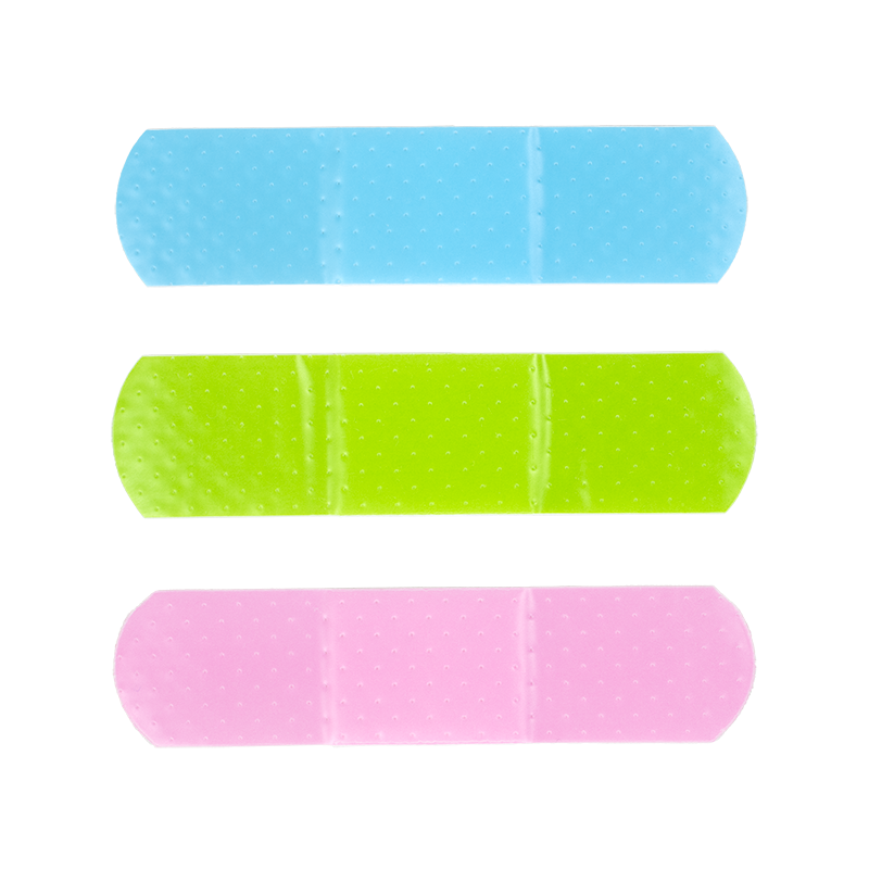 Adhesive Plastic NEON Bandages, 3/4" x 3", 24/100cs - 100 pcs per Box/24 Boxes per Case