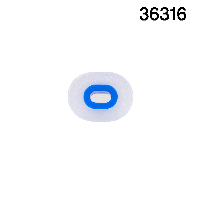 Disposable Guedel Airway, 50mm - Child