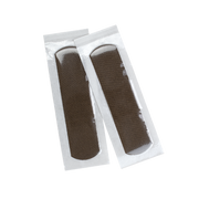 ColorFit Adhesive Fabric Bandages - Dark Brown, 3/4" x 3" - 100 pcs per Box/24 Boxes per Case