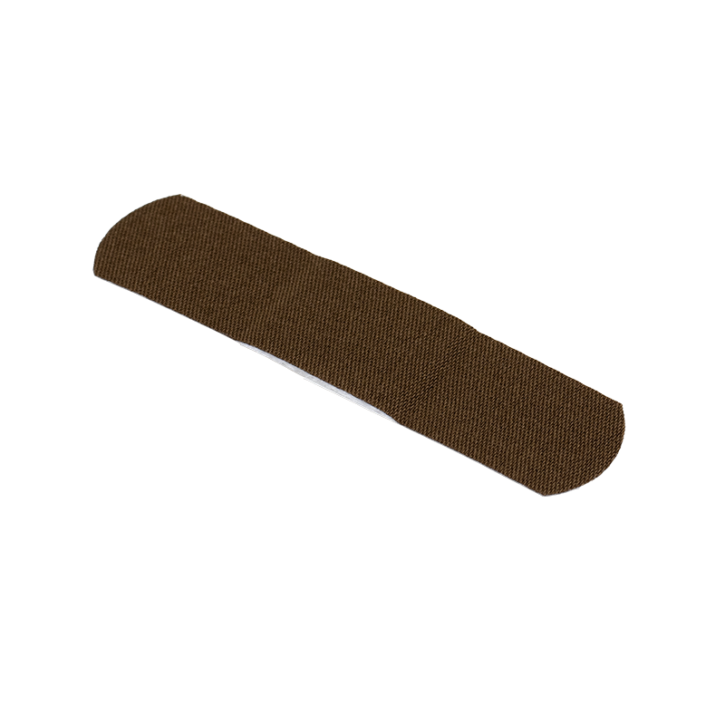 ColorFit Adhesive Fabric Bandages - Dark Brown, 3/4" x 3" - 1500 pcs per Box/12 Boxes per Case