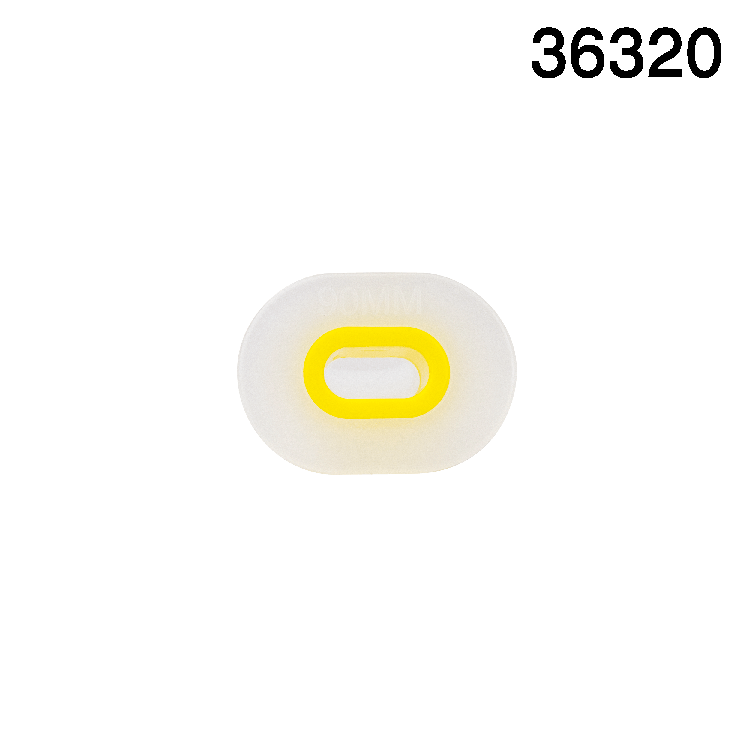 Disposable Guedel Airway, 90mm - Adult
