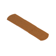 ColorFit Adhesive Fabric Bandages - Brown, 3/4" x 3" - 1500 pcs per Box/12 Boxes per Case