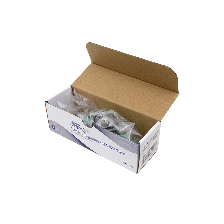 CGA 870 Oxygen Regulator - 0-15 LPM - 5 per Case