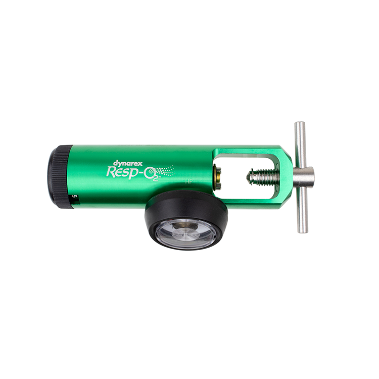CGA 870 Oxygen Regulator - 0-15 LPM - 5 per Case