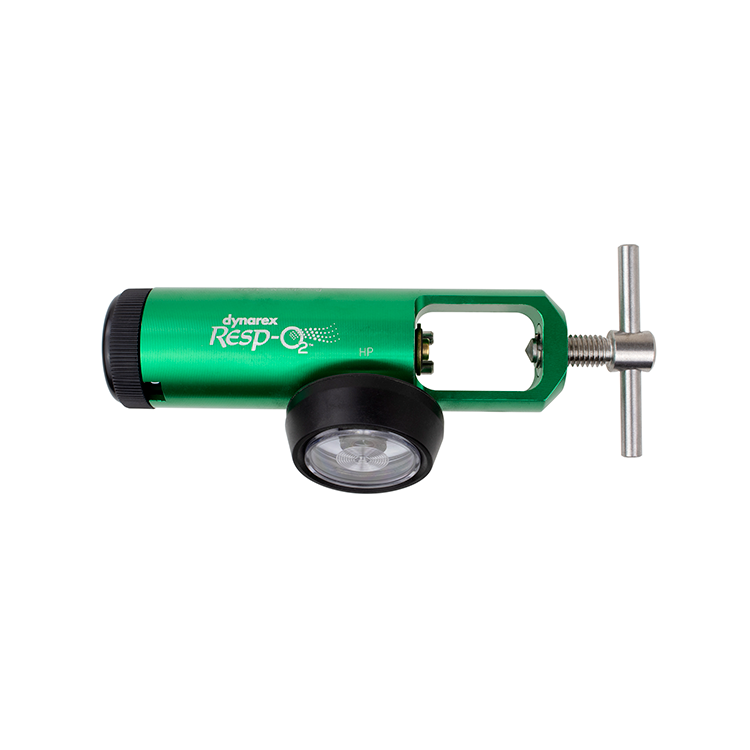 CGA 870 Oxygen Regulator - 0-25 LPM - 5 per Case