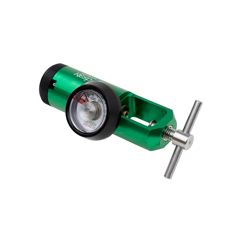 CGA 870 Mini Oxygen Regulator - 0-4 LPM - 5 per Case