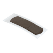ColorFit Adhesive Fabric Bandages - Dark Brown, 1” x 3” - 1500 pcs per Box/12 Boxes per Case