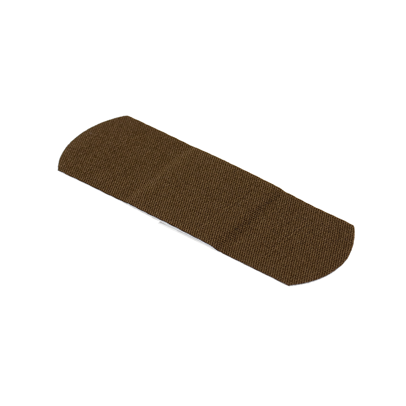 ColorFit Adhesive Fabric Bandages - Dark Brown, 1” x 3” - 100 pcs per Box/24 Boxes per Case