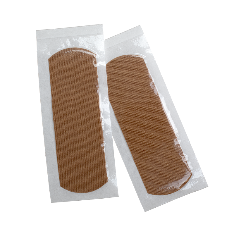 ColorFit Adhesive Fabric Bandages - Brown, 1” x 3” - 100 pcs per Box/24 Boxes per Case