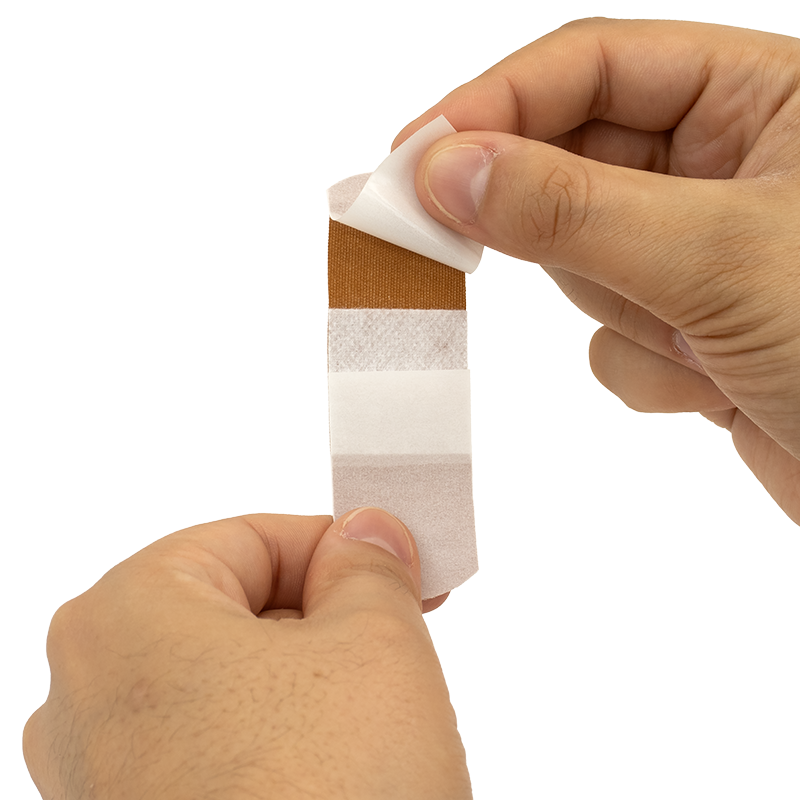 ColorFit Adhesive Fabric Bandages - Brown,  - 1500 pcs per Box/12 Boxes per Case