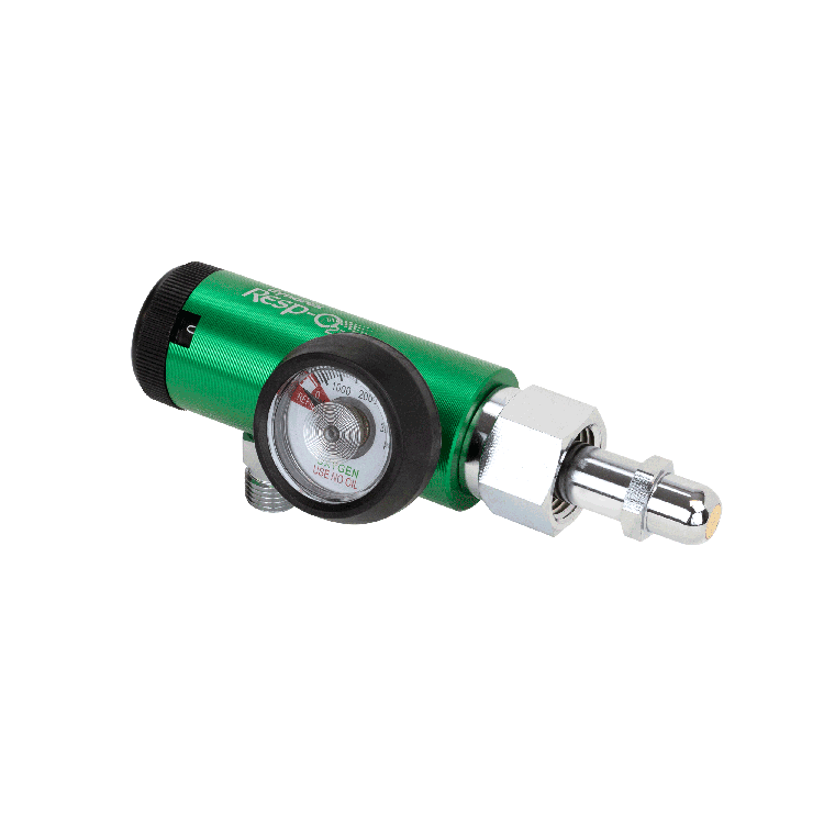CGA 540 Style Oxygen Regulator - 0-4 LPM
