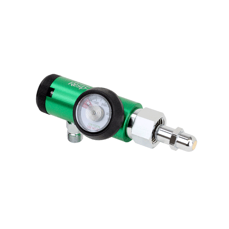 CGA 540 Style Oxygen Regulator - 0-15 LPM