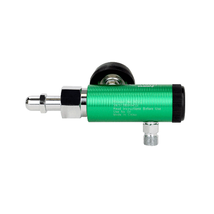 CGA 540 Style Oxygen Regulator - 0-15 LPM
