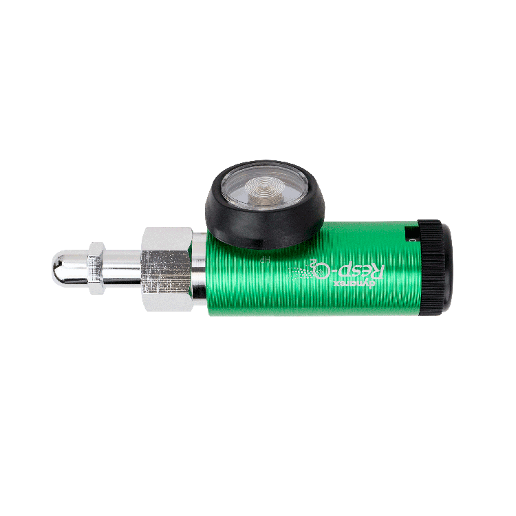 CGA 540 Style Oxygen Regulator - 0-15 LPM