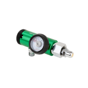 CGA 540 Style Mini Oxygen Regulator - 0-8 LPM