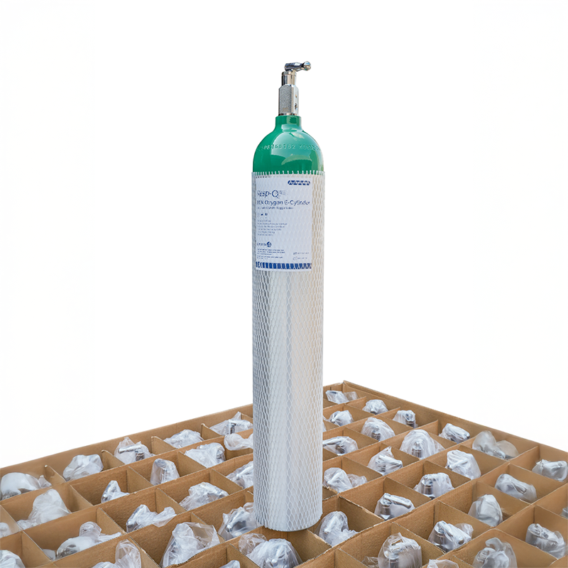 M24 - Oxygen E-Cylinder (toggle), 2.89L - 81 pcs per Pallet